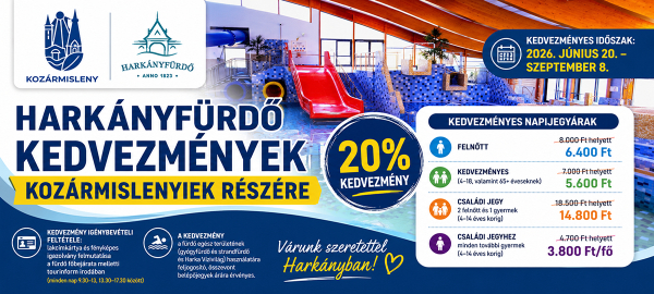 Harkányfürdő kedvezmények