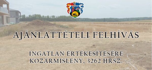 Ingatlan értékesítése - 3262 HRSZ
