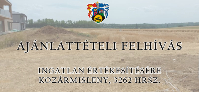 Ingatlan értékesítése - 3262 HRSZ