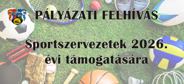 Sportszervezetek támogatása