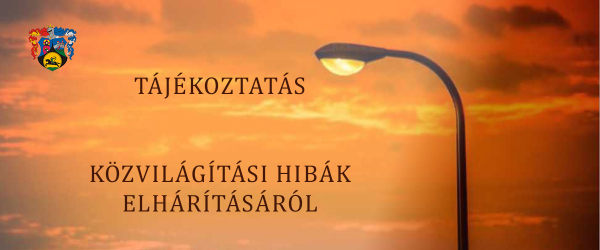 Közvilágítási hibák